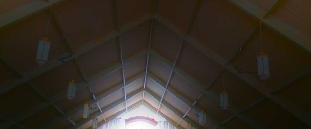 church ceiling